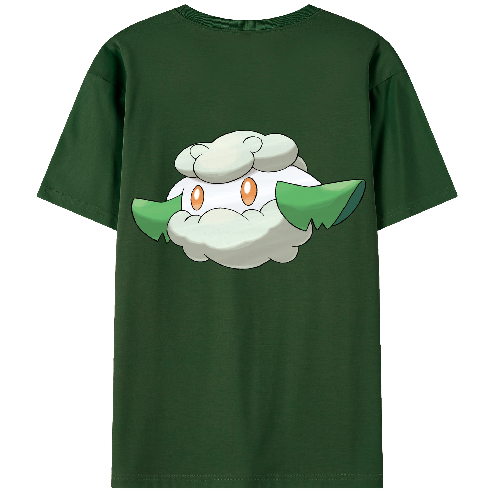 （画像用） ポケットモンスター Pokémon 綿100％半袖Tシャツ（背面プリント）